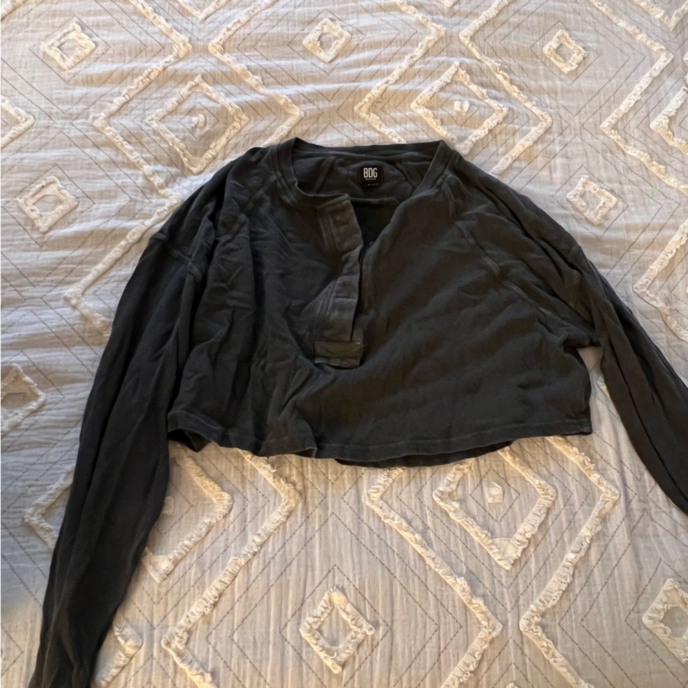 Urban Outfitters BDG gray crop sweater